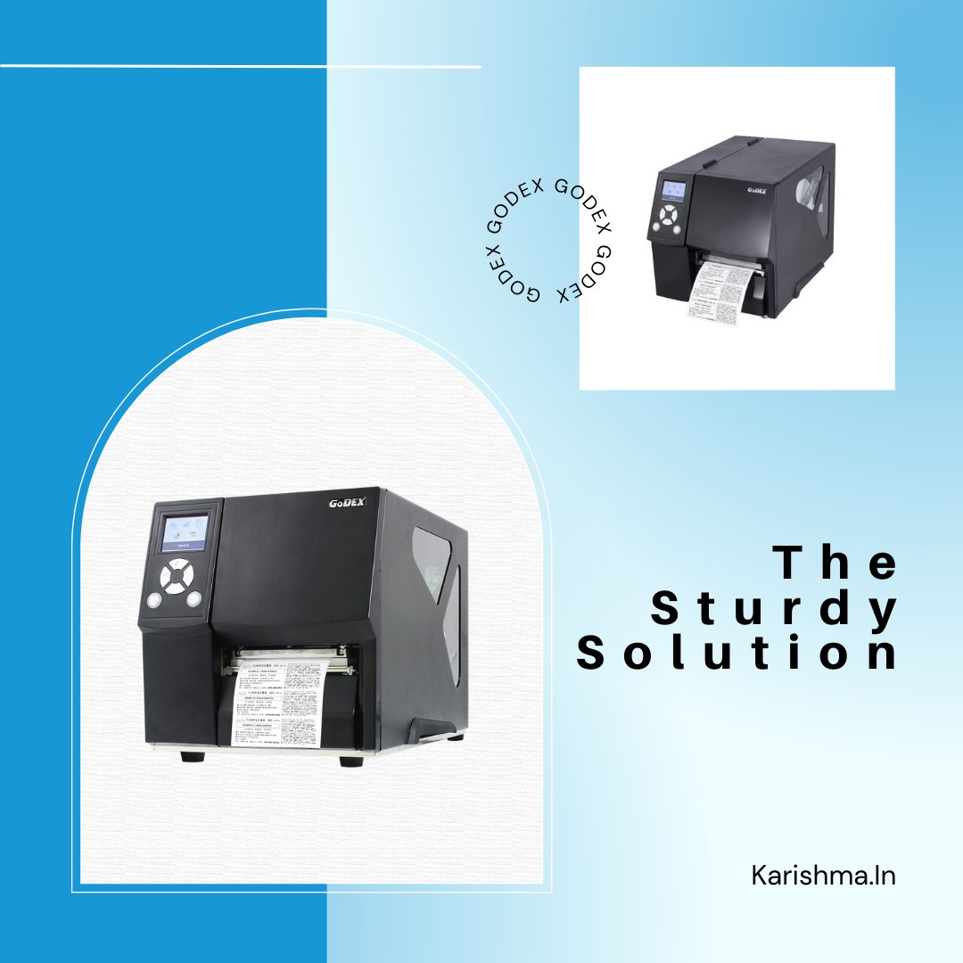 KarishmaTweet's tweet image. Want high-volume continuous printing without taking frequent care of your printer? Buy the GoDEX ZX420i 203 DPI now!

#GoDEX #GoDEXPrinter #ThermalPrinter #LabelPrinter #BarcodePrinter #Label #Barcode #Printer  #computerhardware #computerworld #technology #KarishmaComputers