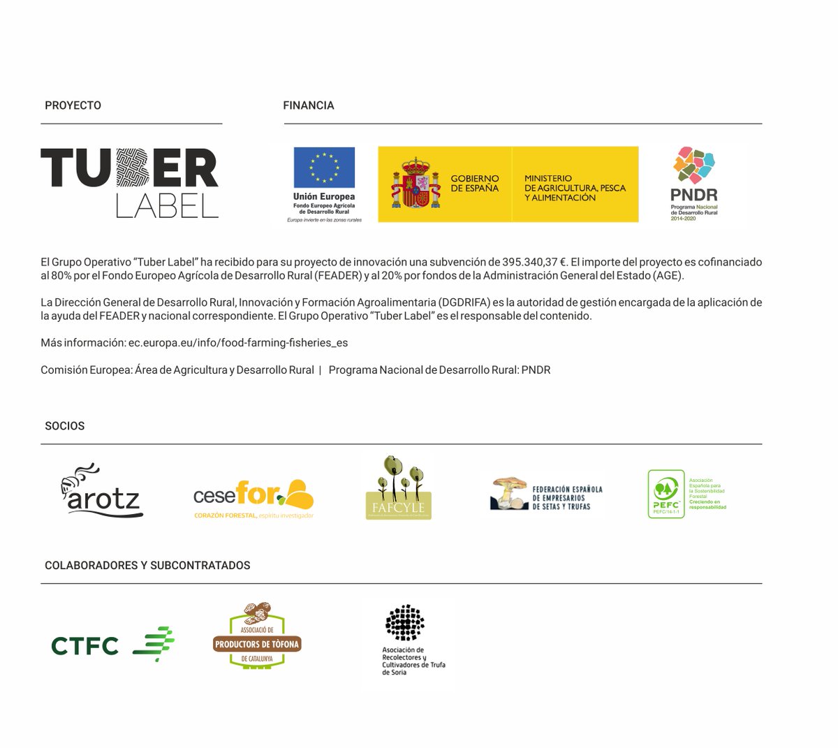 tuberlabel's tweet photo. La cadena de valor de la trufa negra está representada en este Grupo Operativo @tuberlabel por sus socios: @Arotzfoods @FCesefor @fafcyle #FETRUSE @PEFCSpain @ctforestal #PROTOCAT @atrusoria https://t.co/vgcErn1JKH
