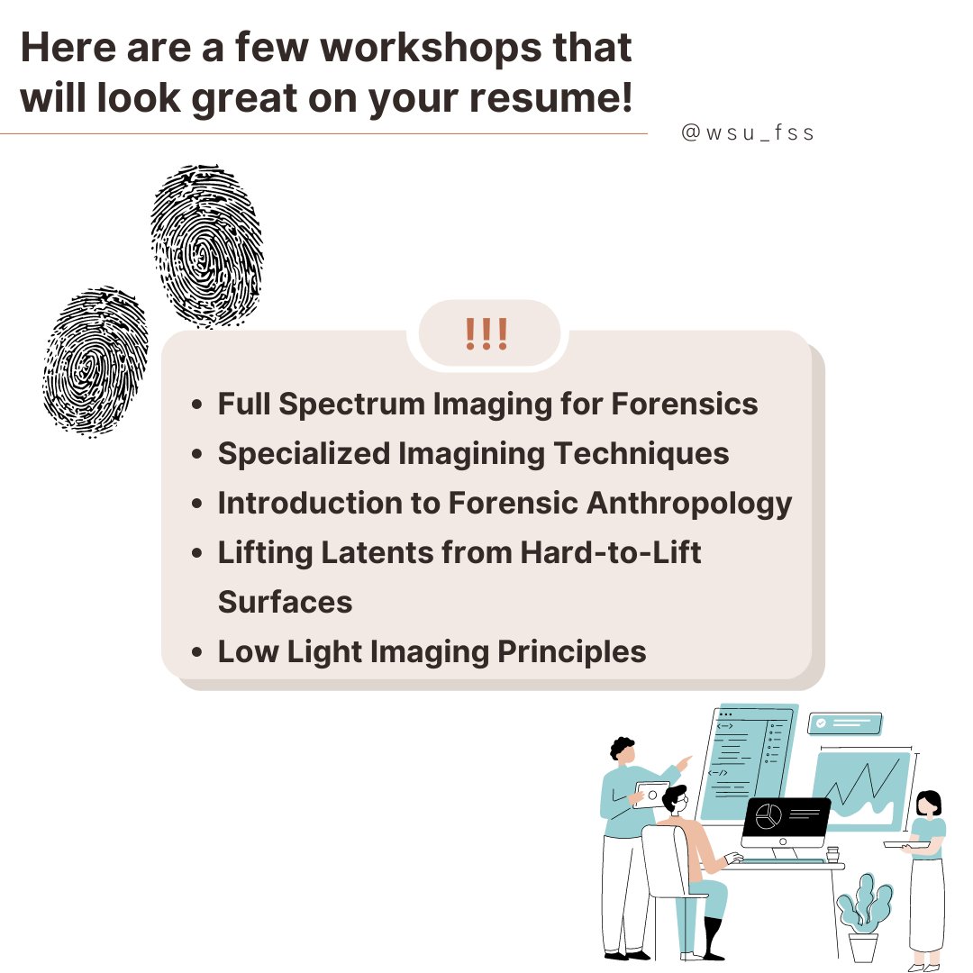 wsu_fss's tweet photo. The KDIAI Conference will take place in Wichita! It's a great opportunity to network &amp; observe the current techniques and technologies used in Forensic Science &amp; Investigations. Students get a discounted fee so take advantage! Follow the link in our linktree for more information! https://t.co/pX7Cwem4d2