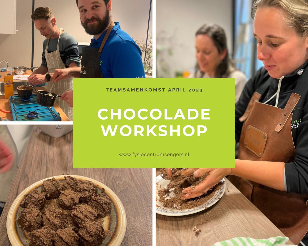 Vandaag een geslaagde teambijeenkomst gehad. Chocolade ballen maken in vier verschillende smaken. het was gezellig en de ballen mochten er uiteindelijk best zijn 🙂 

#teamsamenkomst #team #chocoladeballen