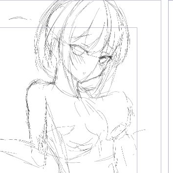 推しがちんちんを挟む絵とぺぇを揉まれる絵を描いていた 