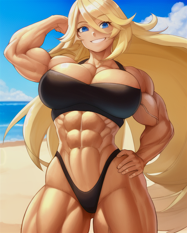 AnimeMuscled's tweet photo. sunny girl https://t.co/Z8DnVJ2PdA