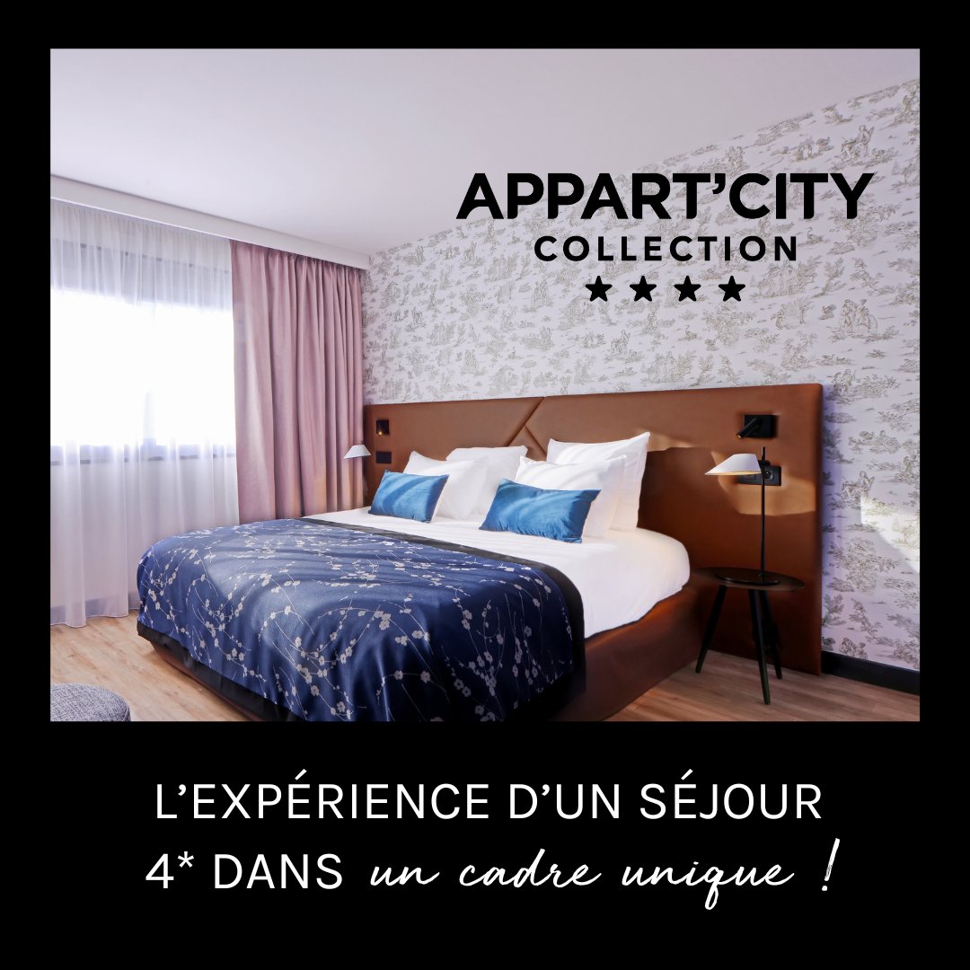 #AppartCity c'est 3️ gammes, 3️ expériences,
Pour répondre à vos besoins et vos envies !
#AppartHotel #NouvellesGammes #NouveauLogo