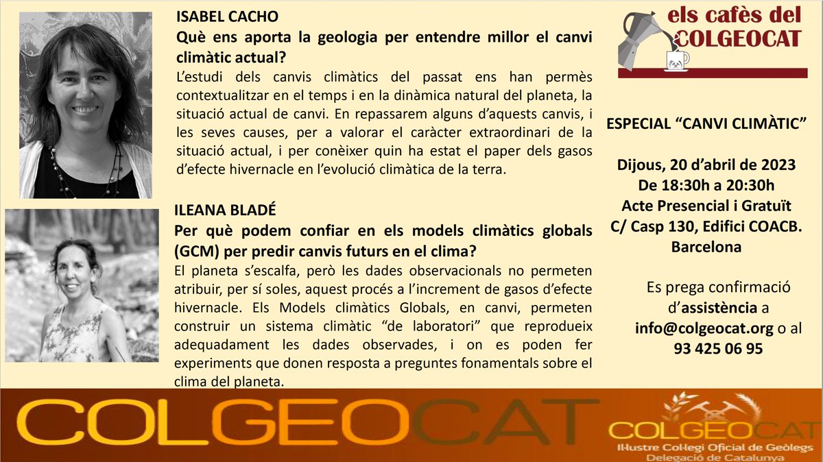 Facultat de Ciències de la Terra tweet media