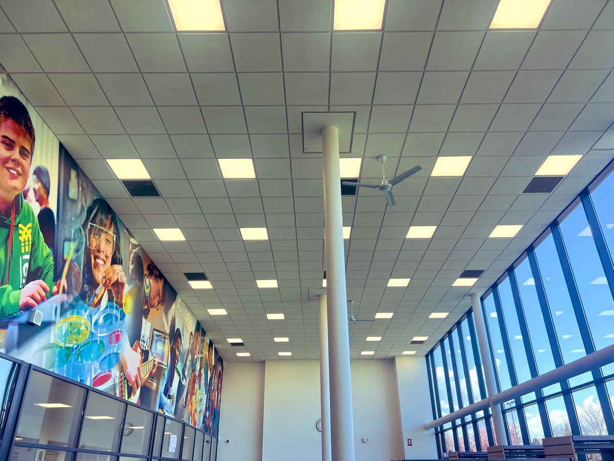 LutonSixthForm's tweet photo. Many exciting projects taking place over the break. Some of which include a new addition to our Jubilee Orchard which will support the natural environment, solar panel installation AND brand new LED lights-all of which are contributing to massively reducing our carbon footprint! https://t.co/BtLzrF9rYc