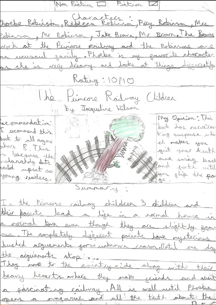 Schoolreaders's tweet photo. "My best part was when Emily taught Fluff to sing." 

Congratulations once again to our Summertime Book Review Competition winners Imogen and Vihaan! 

@MichaelRosenYes @FansofJWilson 
What do you think of their reviews? 📚

#SummertimeBookReview #Schoolreaders #PrimarySchools https://t.co/nQ0ruSns1P