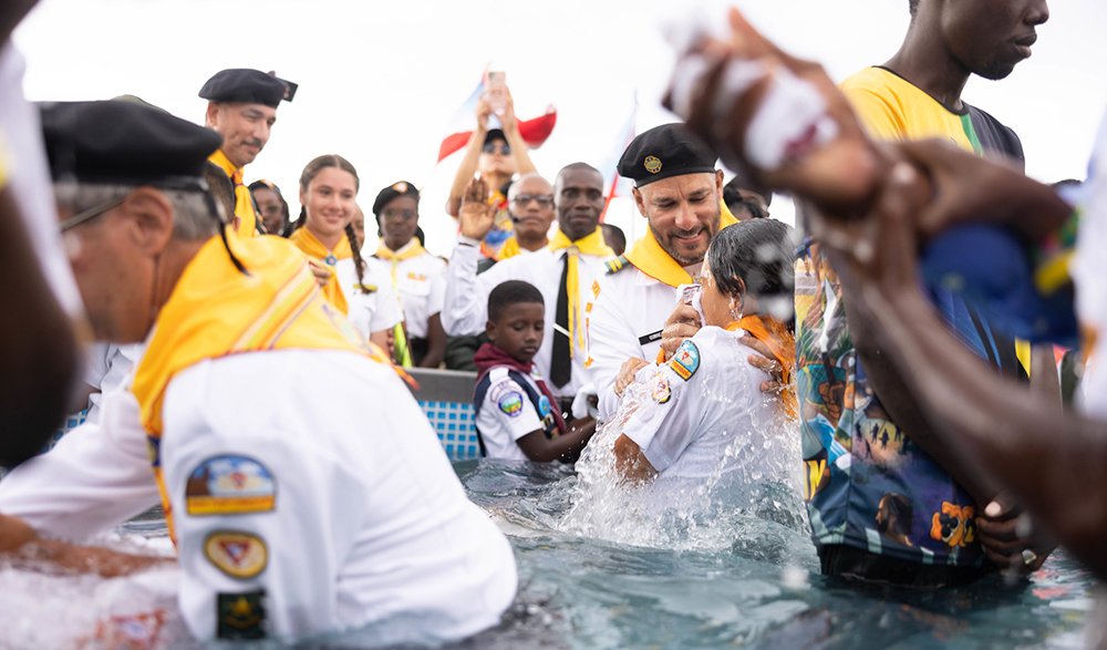 AdventistIAD's tweet photo. Fireworks Conclude IAD Mission-Driven Pathfinder Camporee in Jamaica https://t.co/dYj1hzWR7m #IADCamp23 #PathfindersInMission https://t.co/PD5nkkTg5G