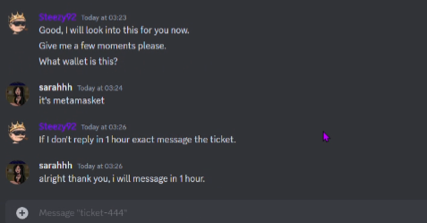 s4fe_i0's tweet photo. @SavedSoulsNFT Why when I report your staff who had 'ADMIN' purple role scam me you guys ban me? You say it's fake but is not the first time this happen. Admins on the server will ignore you if you report someone for scam and ban you. Explain why you admin scam us and claim it's fake? #NFTs https://t.co/9QdRCYzn1D
