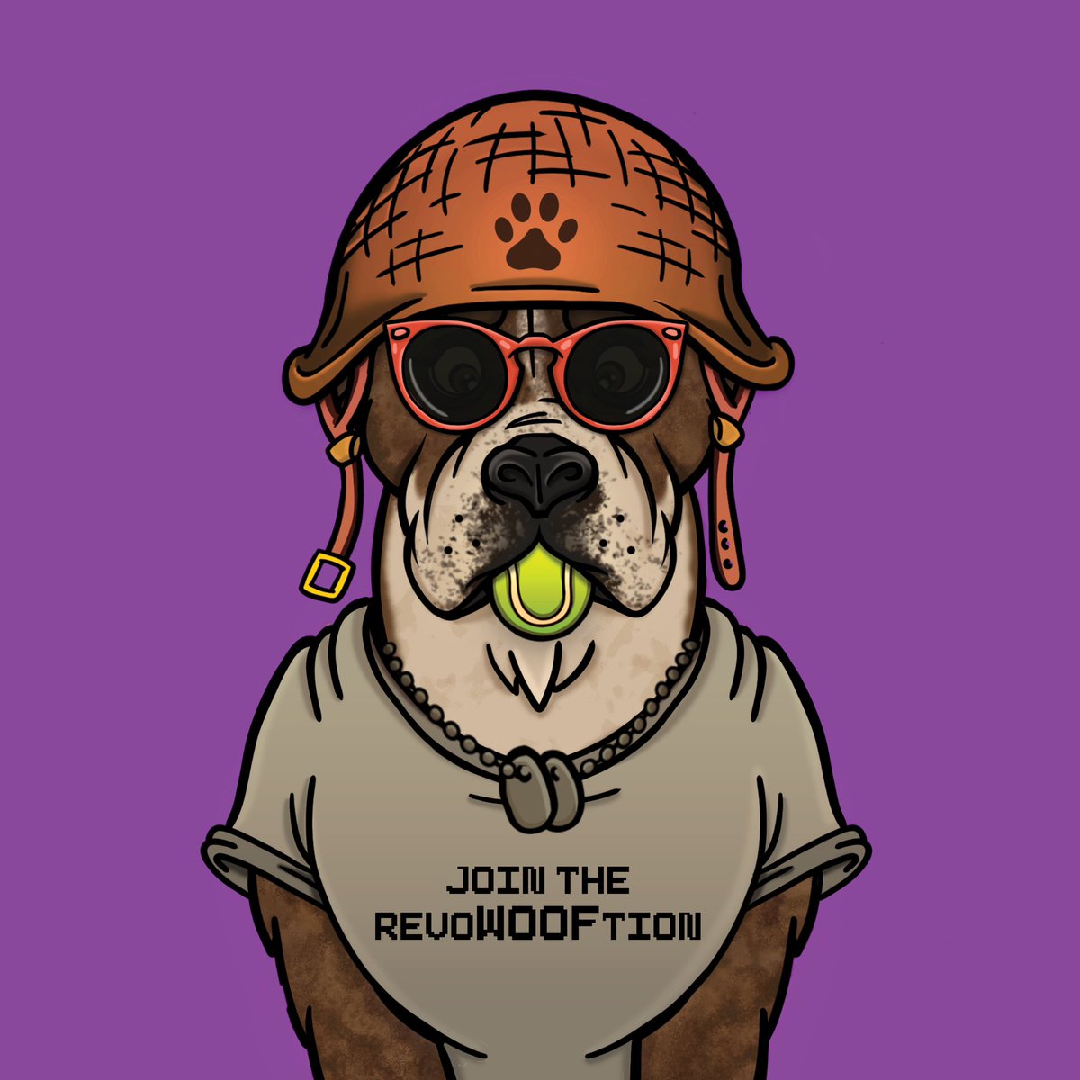 EasyCoNFT's tweet photo. Who’s a good LOOP_Troop!? Nala is! The adorable K-9 Reserve with @nico_suave86 are the newest additions to the REVOLUTION!! If you want to enter to win this 1/1 troop collab all ya gotta is like, retweet and tag a friend. Winner will be announced tomorrow! #loop_troops https://t.co/m0x9GZtQcO