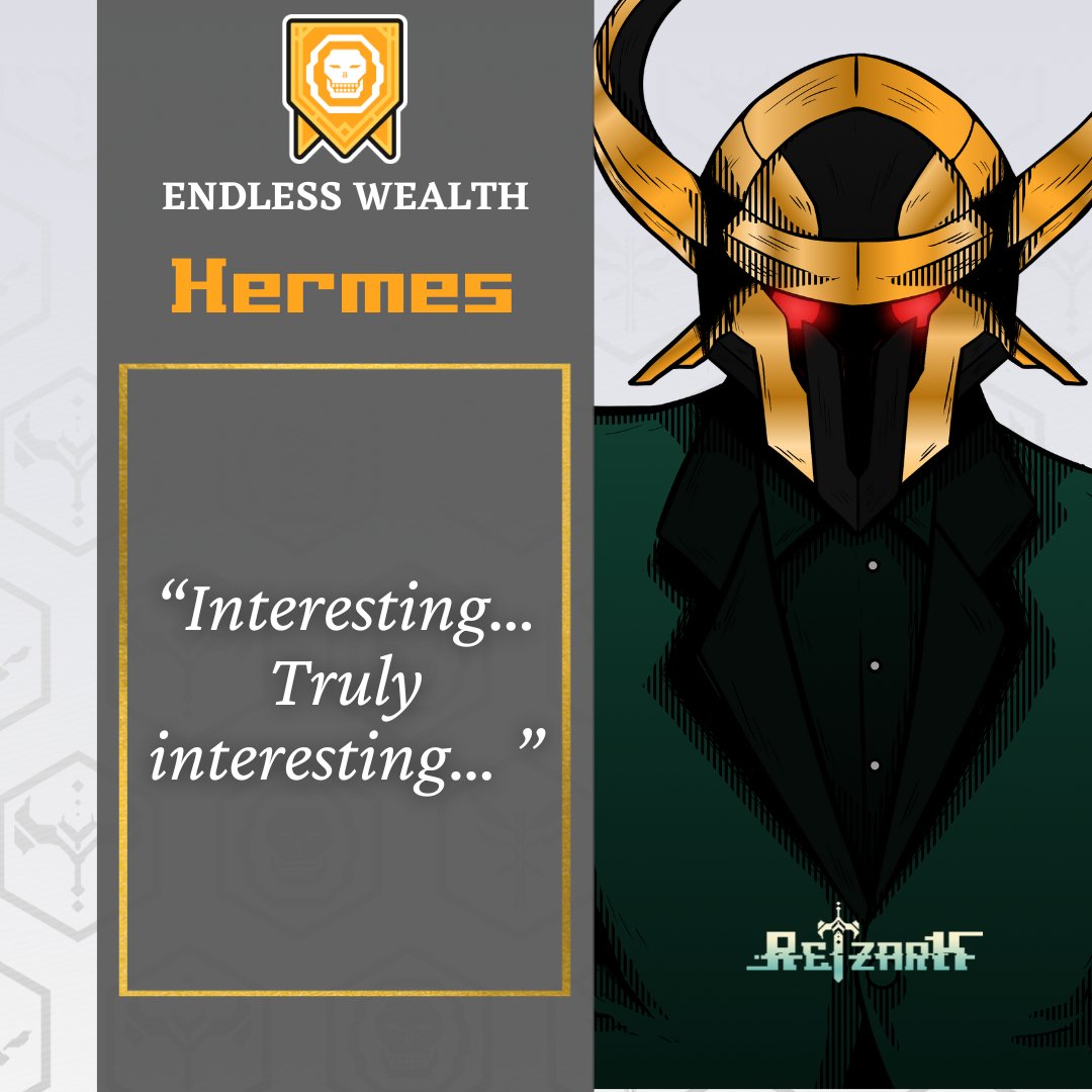 RetzarkGame's tweet photo. 🔥 Meet Hermes, the enigmatic leader of the Tsuchigumo. 

🕵️‍♂️ His rise to the top has been shrouded in mystery and intrigue, with whispers of murder and puppet leadership. 

https://t.co/IbW1NuKCdx 

#Hermes #EndlessWealth #Mystery #Power https://t.co/h0YM6kRgil