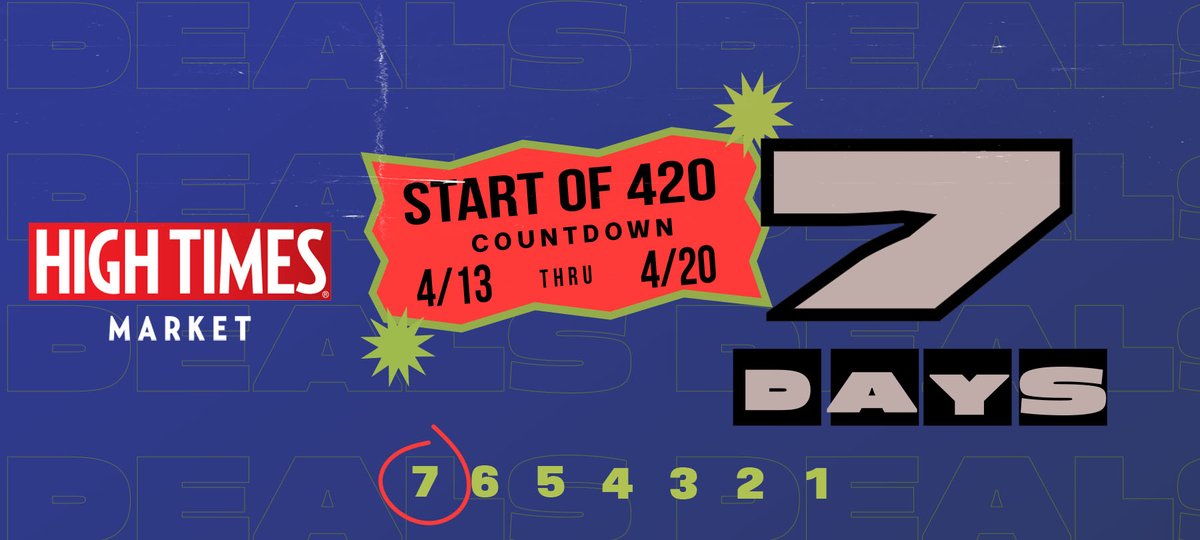 Mark your calendars; 420 is only 1 week away! 😮 No matter how you celebrate, we've got you covered all week at Hightimes!
