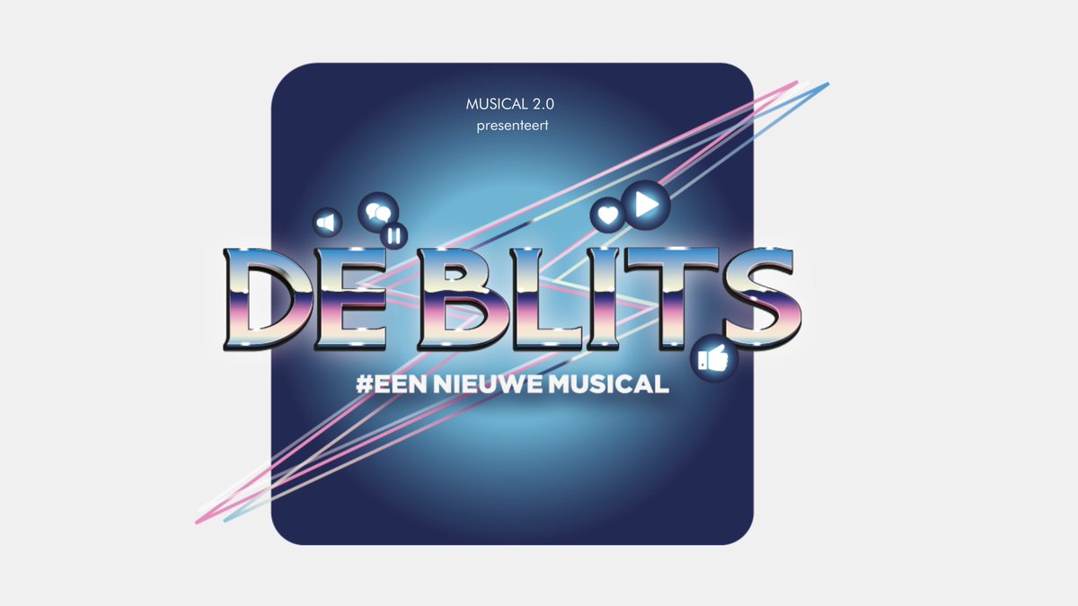 𝗣𝗿𝗲𝗺𝗶𝗲̀𝗿𝗲: 𝗗𝗲 𝗕𝗟𝗜𝗧𝗦 📷
Op zondag 7 mei gaat onze allereerste volledig eigen musicalproductie 'De BLITS' in première in C. Hoofddorp! We zouden het leuk vinden om samen met jullie dit bijzondere moment te vieren!
--> Tickets: Musical.nl/DeBLITS