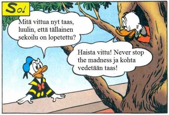 Last and most requested Lotta Svärd + Finnish imageboard shitposts with Donald Duck. 