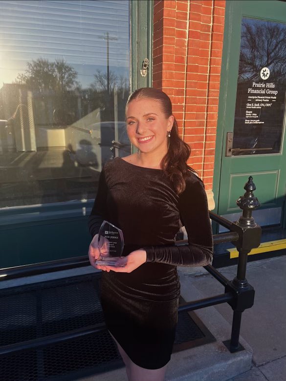 Congrats to our very own <a href="/zoejerke22/">Zoe Jerke</a> for winning the Greatest Leap award at the Light and Life awards ceremony last night!