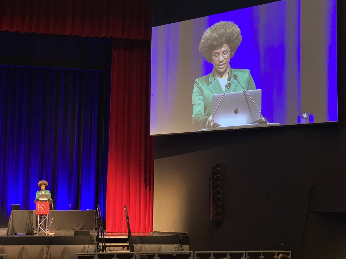 bellafiore3's tweet photo. La Toya Ruby Frazier wow! “An artist’s job is to raise the questions. We don’t have to have the answers but we have to raise the questions. “ @NAEA #NAEA23 https://t.co/F6PThEpzyi