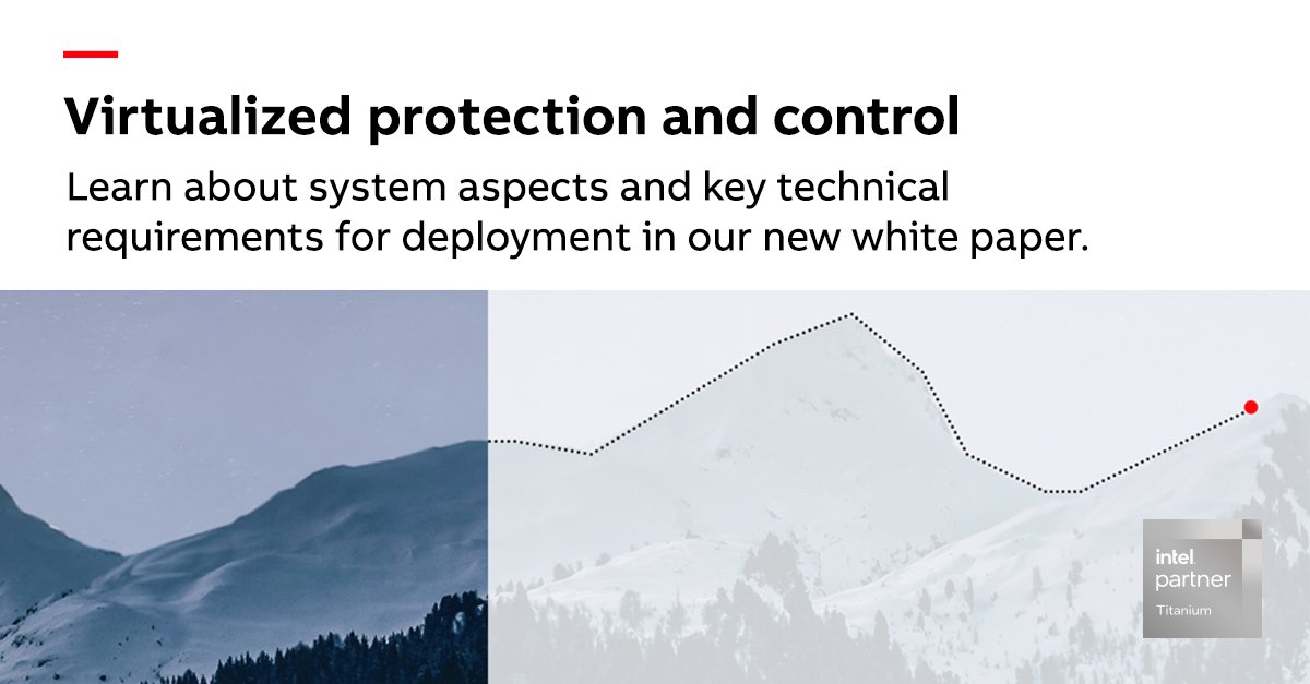 Virtualized protection and control - meet the future of power system protection and control. Read the white paper today. 👉 campaign-el.abb.com/Virtualization…
#virtualization #centralizedprotection #SSC600SW #digitalsubstation
