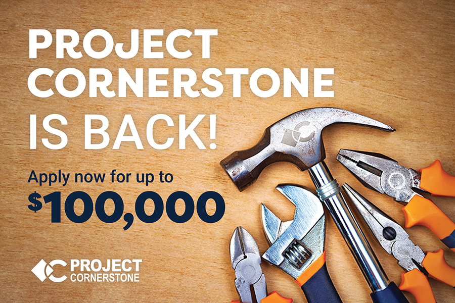 CornerstoneCUSK's tweet photo. We have increased Project Cornerstone funding from $75,000 to $100,000 🤯. We're ready to help your community group's next big project! 

Learn more at https://t.co/bQSMAv98lP.

📆 Apply before July 31, 2023. 

#SpecialAnnouncement #ProjectCornerstone #ApplyToday https://t.co/vnKDpmErUz