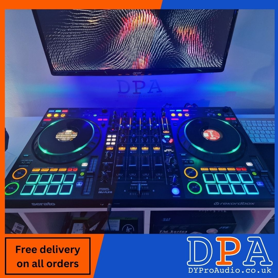 DYProAudio's tweet photo. Introducing the new DDJ-FLX10 
Wow, these are cool but we only have 1 In stock and ready to go hurry these are hard to get hold of.
Find all information on our website Link in our profile.⁠
⁠
#ddjflx10 #pioneer  #deckcontroller #decks #dj #djs  #mobiledjs #mobiledisco https://t.co/GTAZ1f7NHC