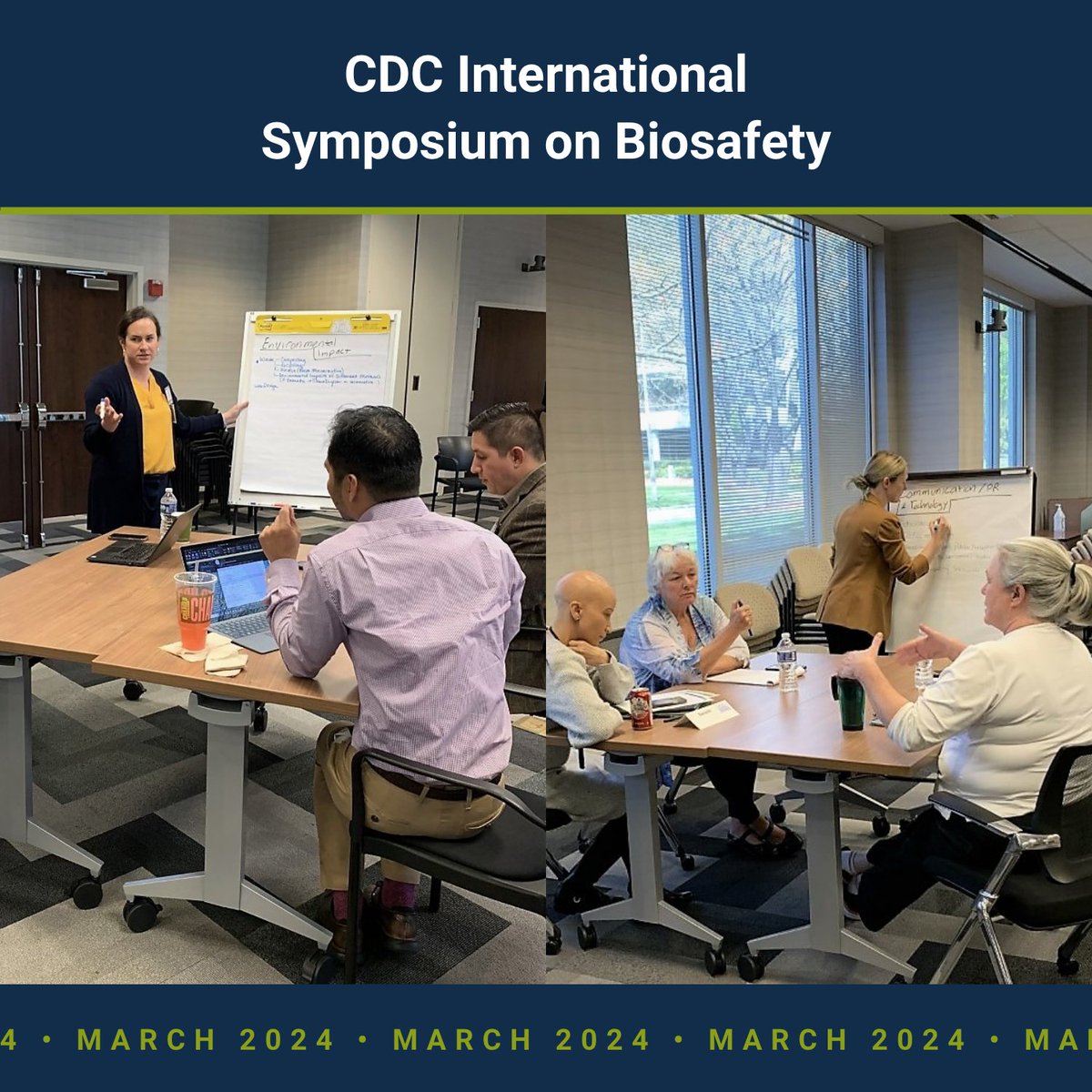 EaglesonInst's tweet photo. Planning has begun for the biennial CDC International Symposium on Biosafety, taking place in March 2024. Will you be joining us? Discover more: https://t.co/7wc2MQj776 https://t.co/kIT8HC1Pcz