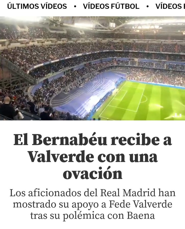 El señorío del #RealMadrid. Ya lo dice su himno: "Cuando pierde da la mano". Pero no especificaba que con el puño cerrado al ojo del rival... 🤦🏻‍♂️ Ay, la que se habría montado en este país si el agredido hubiera sido #FedeValverde 😱 El poder de la caverna es alargado... 🤷🏻‍♂️