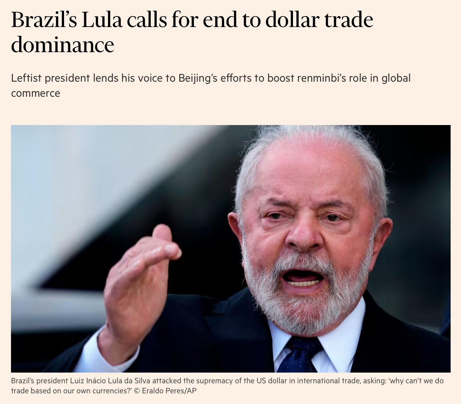 Brazil: US dollar goes up on Lula's first working day — MercoPress