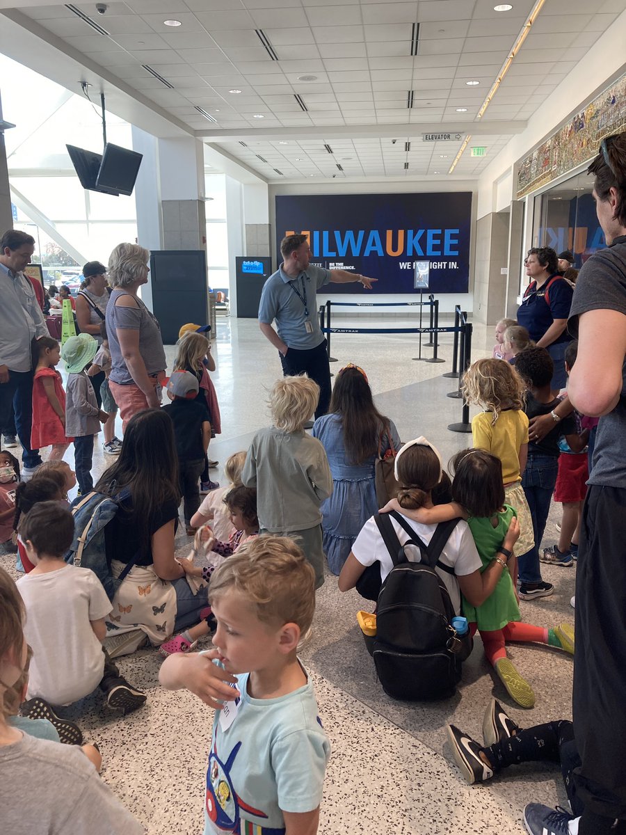 Trains, busses, escalators, oh my! Next stop - the Intermodal Station! <a href="/USMLowerschool/">USM Preschool and Lower School</a> <a href="/usmsocial/">University School of Milwaukee</a>