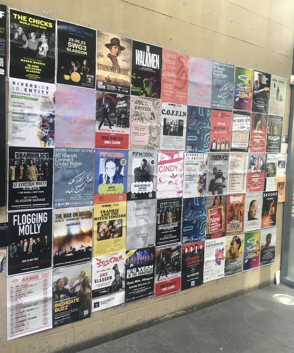 Direct Distribution (@printmediapower) on Twitter photo It’s not just all about leaflets! Our poster team are out every week keeping the walls covered in your beautiful A3’s! @cca_glasgow <a href="/PCLconcerts/">PCL Concerts</a> <a href="/gigsinscotland/">Gigs in Scotland</a> <a href="/popmutations/">Pop Mutations</a> <a href="/BigVernShootahs/">Big Vern</a> <a href="/GlasgowTramway/">Tramway, Glasgow</a> @glasgowschoolart #printworks #printdistribution It’s not just all about leaflets! Our poster team are out every week keeping the walls covered in your beautiful A3’s! @cca_glasgow <a href="/PCLconcerts/">PCL Concerts</a> <a href="/gigsinscotland/">Gigs in Scotland</a> <a href="/popmutations/">Pop Mutations</a> <a href="/BigVernShootahs/">Big Vern</a> <a href="/GlasgowTramway/">Tramway, Glasgow</a> @glasgowschoolart #printworks #printdistribution