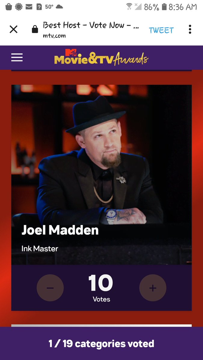 mscaitlin55's tweet photo. I vote for @JoelMadden. He deserves it. He's the best. https://t.co/lIK8wOOVJ8