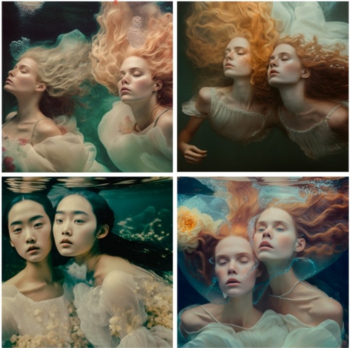Adjusthefocus's tweet photo. @NFTDegenNSM #UnderwaterGemini Collection 
4 pieces
AI Art
1/1 - 0,5 ETH
Available on Opensea
https://t.co/bGuK2EASlI https://t.co/NCUyKP19hL
