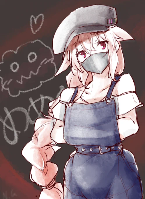オーバーオールにピンときた #めめアート 