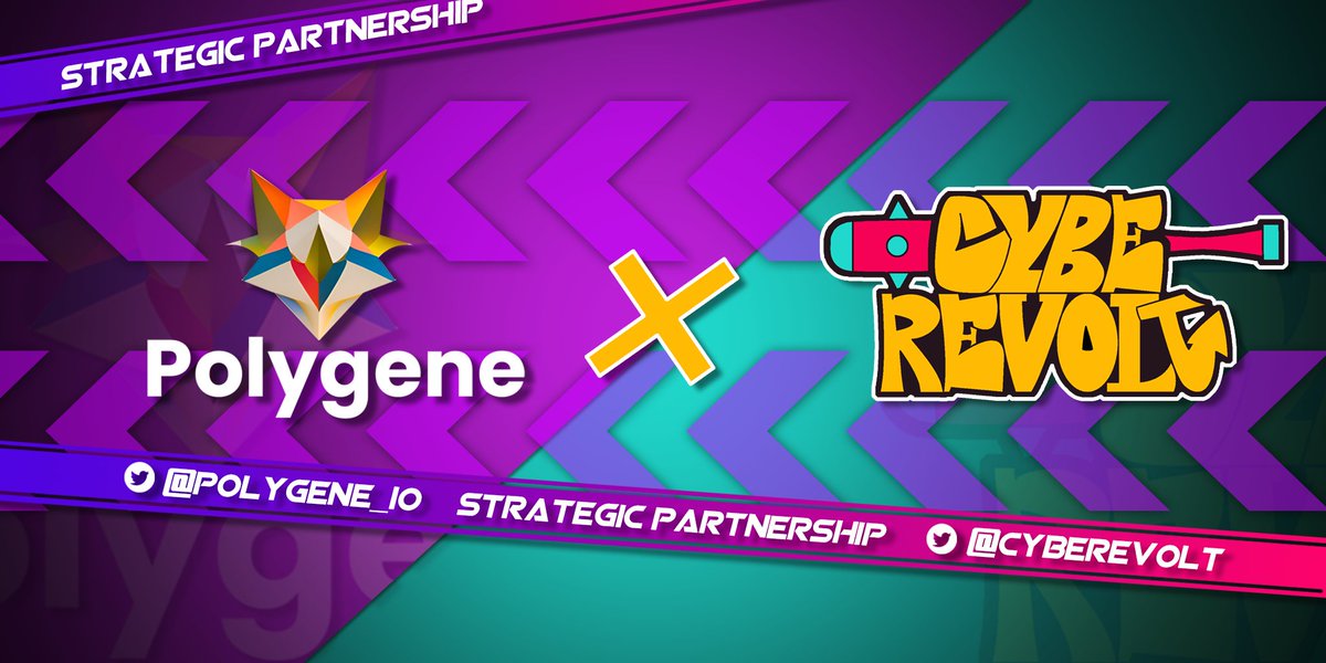 CybeRevolt's tweet photo. 📢We are glad to announce partnership with @Polygene_io to expand our #Metaverse!

🌐#Polygene is a platform for building Web 3.0 ecosystem communities, providing decentralized identity (DiD), chat, and other #SocialFi functions and services.

Let's build #Web3 together! 👨‍💻👩‍💻 https://t.co/6ly8ZFf0y3