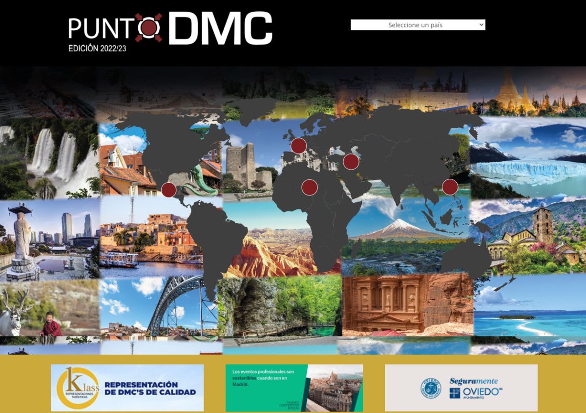 puntomice's tweet photo. ¡Ya estamos cerrando la próxima edición de #PUNTODMC que presentaremos en #IMEXFrankfurt!

Si quieres aparecer de manera gratuita en el único buscador en habla hispana de DMCs a nivel internacional, envíanos tus datos a redaccion@puntodmc.com https://t.co/4c44O6qn4H