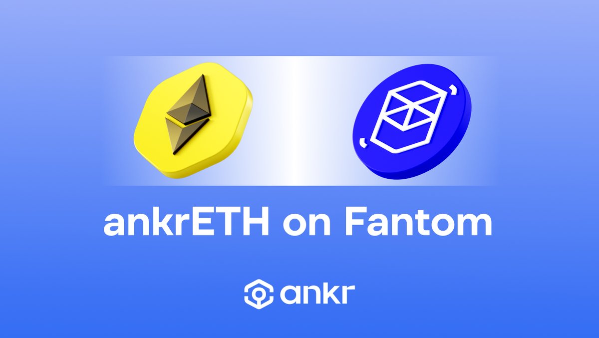 AnkrLabsTeam's tweet photo. The Shanghai Upgrade is here, and it's opening up more possibilities for ankrETH holders!

⚡️ Users can now bridge their ankrETH to @FantomFDN, unlocking exciting DeFi opportunities.

Curious about the benefits of this deployment? 🧵⬇️ https://t.co/H0HAQtQ4MM