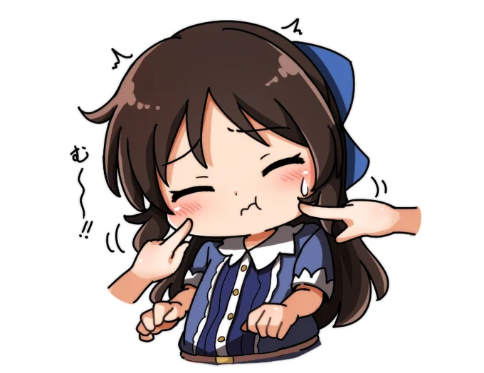 ありすちゃんつっついた 