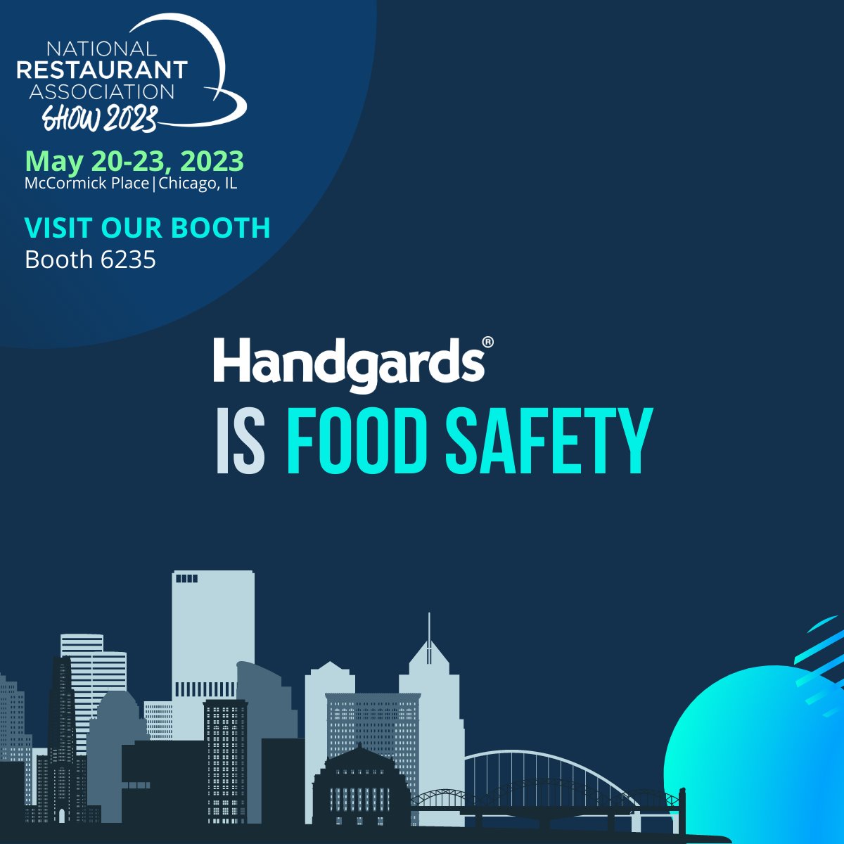 Handgards's tweet photo. See you in Chicago on May 20-23, 2023...
Preparing to showcase all food safety needs for restaurant professionals!

View our online catalog: https://t.co/UkD102Z5Js

#2023RestaurantShow https://t.co/GpSRJB1Dao