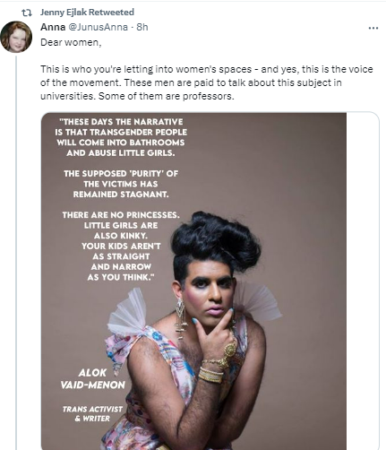 ReproPact's tweet image. Ew, another leader of a reproductive rights org doing some messy public transphobia - this is the Director of @ReproChoiceAu but she seems to have links to the UK, which, of course 🙄