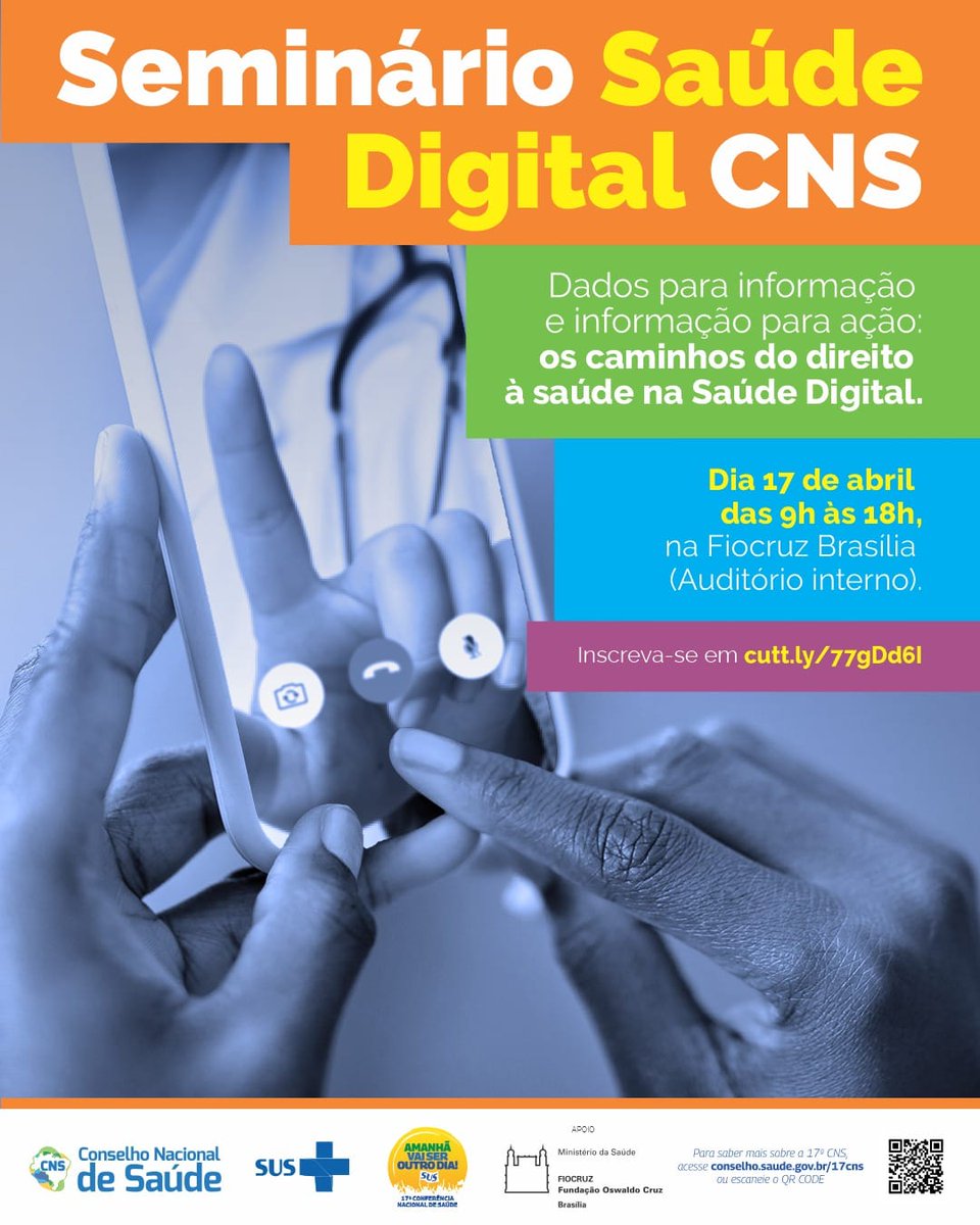 idec's tweet photo. A nossa coordenadora do Programa de Saúde, @Ana_Navarrete e a especialista do Programa de Telecomunicações e Direitos Digitais, @camilaaleite, estarão no Seminário do CNS que vai acontecer no próximo dia 15, a partir das 9h. Confira: https://t.co/edg8XzWdnz https://t.co/IGxtwXcjPp