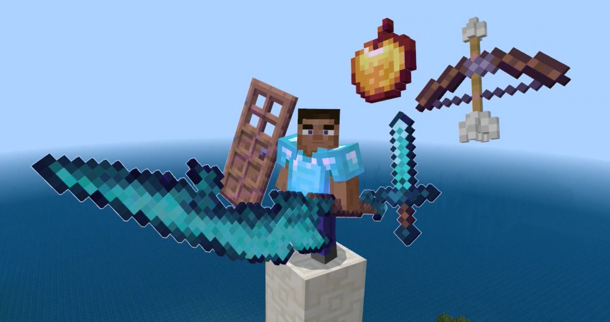MinecraftYuche's tweet photo. Annoying Villagers steve
@MrFudgeMonkeyz
#Blockbench 
#Annoyingvillagers https://t.co/NKZmTxmued