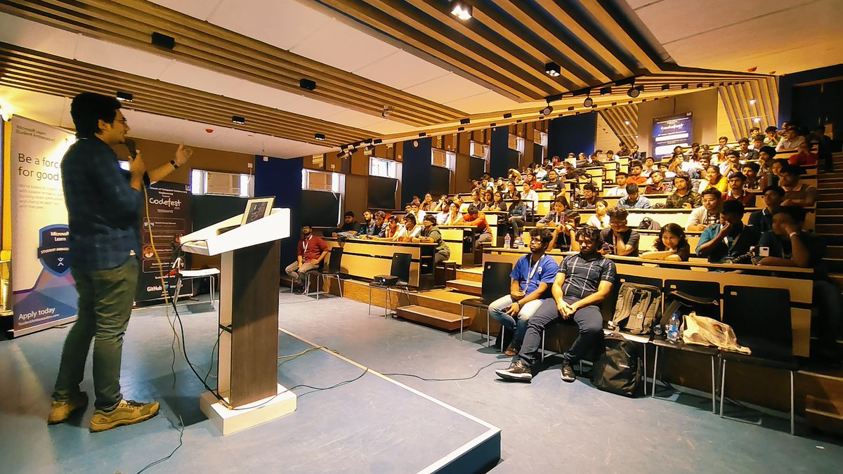dscjisu's tweet photo. Special thanks to @s_oumyadip, Software Engineer at @RedHat, for an insightful session on kickstarting a career as a Backend Engineer at Codefest 2023!
💻 Attendees gained invaluable tips and tricks from your expertise. Thank you for sharing your knowledge with us! #Codefest2023 https://t.co/DOrfYizKg9