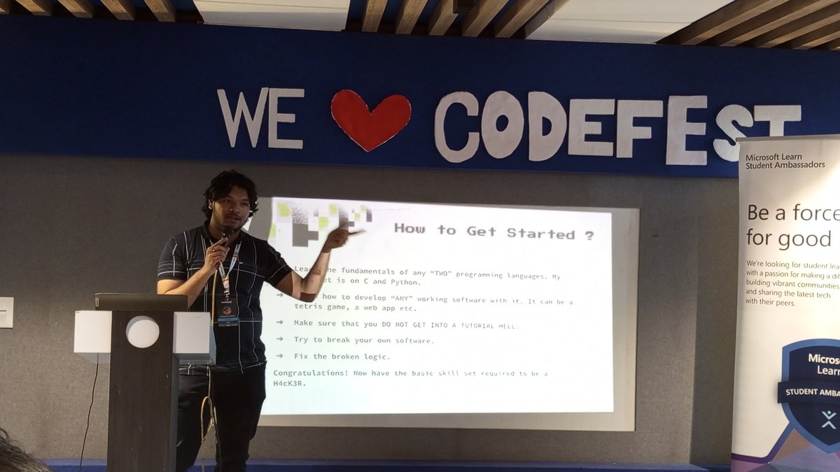 dscjisu's tweet photo. Huge thanks to @FValkyrie_17 for an amazing session on cyber security and Google Summer of Code (GSoC) at Codefest 2023! 👏 Your insights were invaluable, and our attendees learned a lot. Thank you for sharing your knowledge and expertise with us! #Codefest2023 #CyberSecurity https://t.co/MsbwuHkzjX