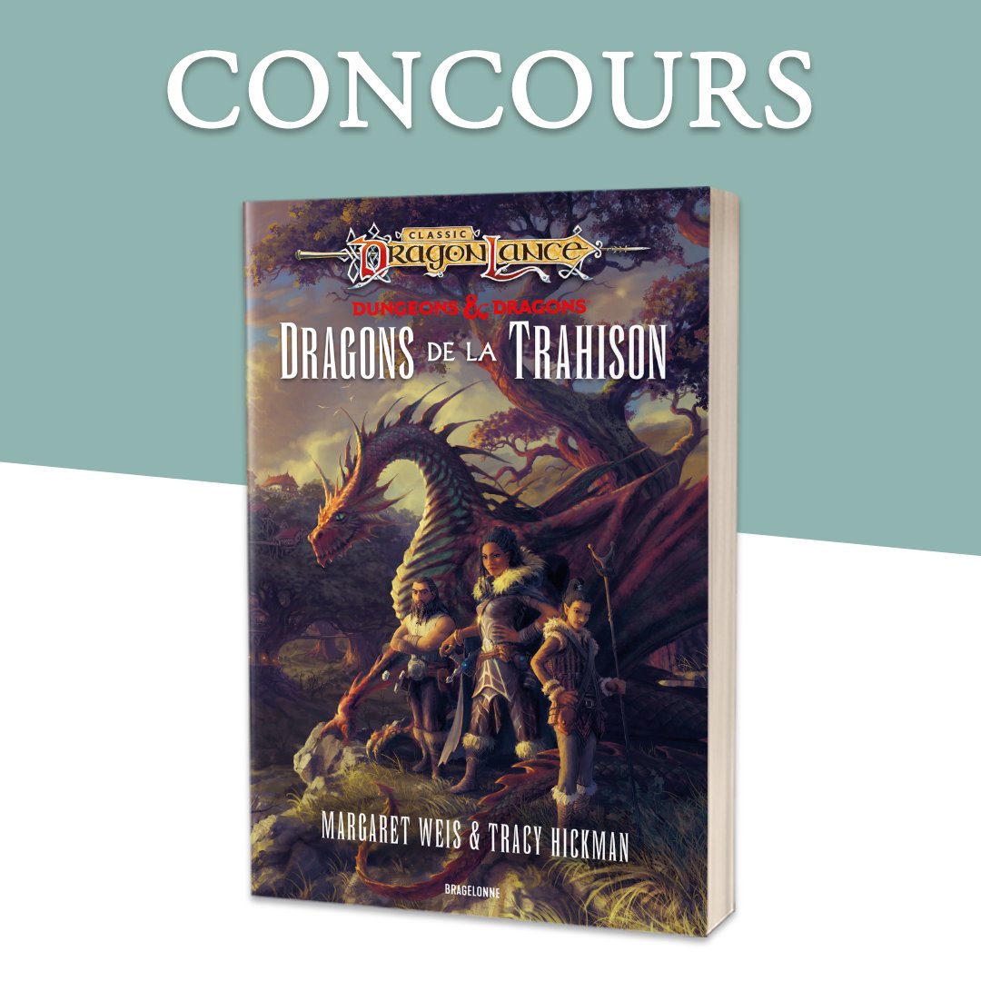 Fêtons la sortie de #DonjonsetDragonsLeFilm ! Vous avez prévu d'aller le voir ? 👀

RT et follow <a href="/BragelonneFR/">Éditions Bragelonne</a> pour tenter de gagner notre dernière sortie #DonjonsEtDragons : Dragonlance, Dragons de la trahisons 🐉🎲 

TAS le 17/04, ouvert à la FR, BE, CH et LUX 🍀