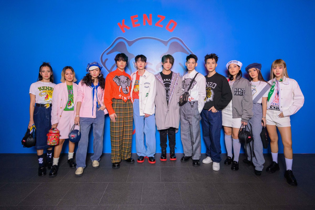 kenzo's tweet photo. About last night: the KENZO Varsity Jungle Crew taking over Singapore #KENZOFAMILY #KENZONIGO https://t.co/HE7Vsq0srJ