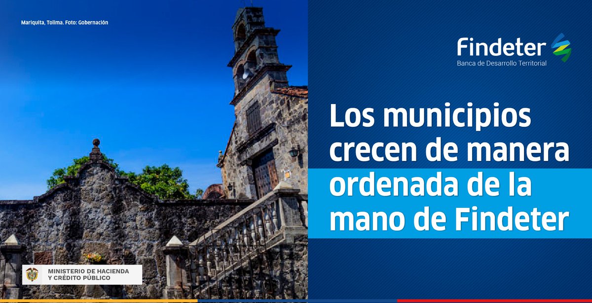 Findeter's tweet photo. Gracias a procesos participativos con la ciudadanía y el análisis de factores estratégicos para impulsar la sostenibilidad del territorio, Mariquita, #Tolima, avanza con el liderazgo de su alcaldía y #Findeter, en la revisión y ajuste del PBOT. @JCCASTANOPOSADA https://t.co/BDK2vi3Ef2