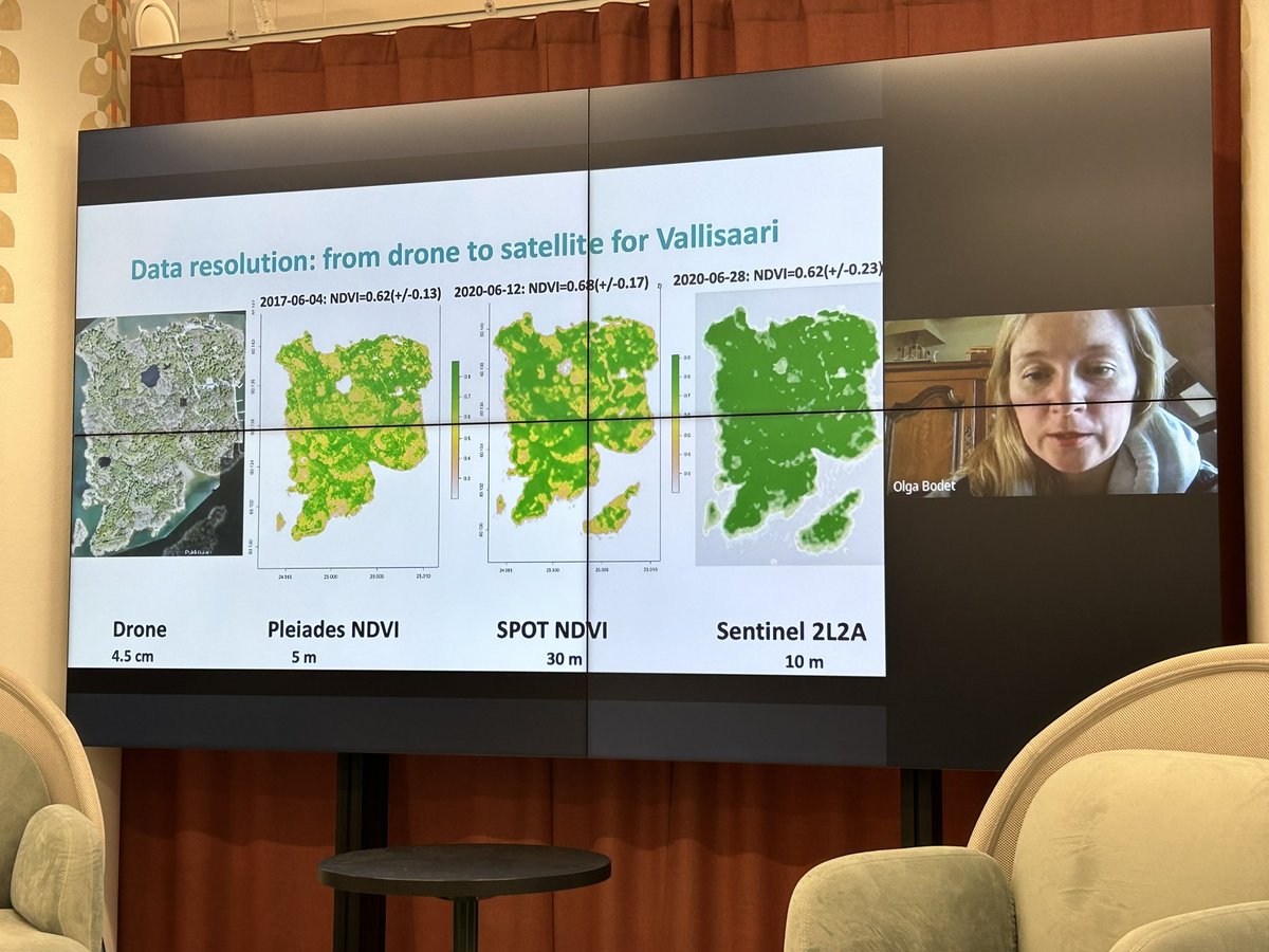 AnttiJakobsson's tweet photo. Great presentations today from #iceye #zerogravity #collectivecrunch and #cgi   at #geomob Finland. Nice examples how #EO data can be used in floods, urban areas, forests and agri. https://t.co/II15A6E6P2