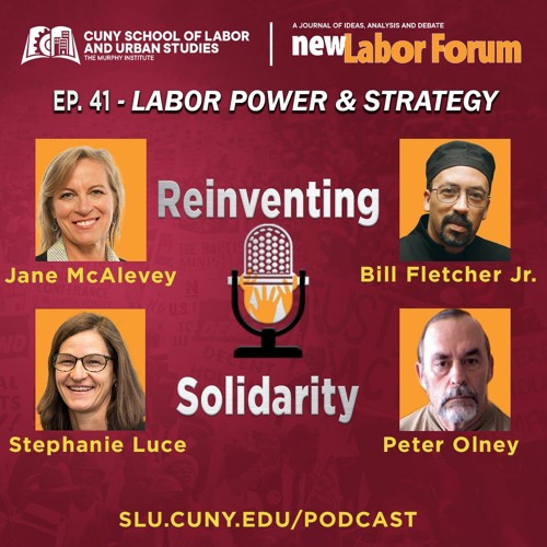 CunySLU's tweet image. PODCAST: The latest episode of Reinventing Solidarity by #NewLaborForum is out! 🎙️ This episode tackles the big question: In a society teetering on the precipice of authoritarianism, what should be the scope and mission of labor organizing? Listen here: on.soundcloud.com/PTFRP