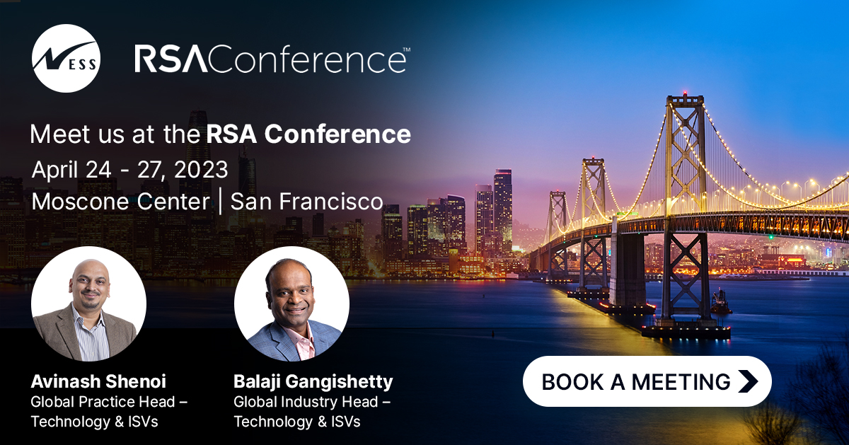 🛡 We are excited to meet you at the RSA Conference 2023 in San Francisco from April 24-27. Join us for an insightful discussion on the cyber security trends with our experts
Book a meeting here: bit.ly/3odkWrX

#Security #rsac #RsaConference