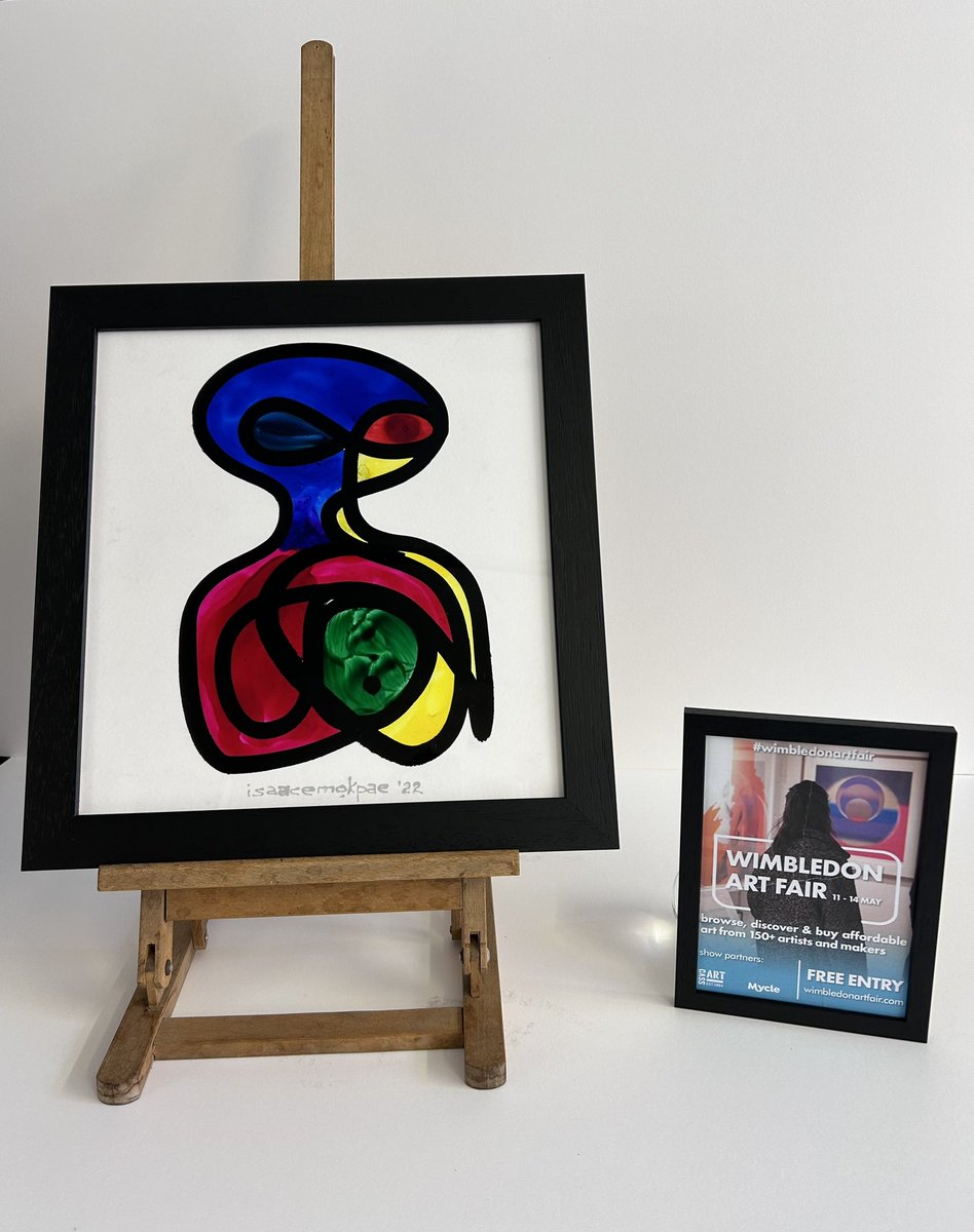 lindsey6567's tweet photo. This week @keeleysframing are displaying a piece of artwork by @isaacemokpae ahead of the #wimbledonartfair  taking place 
11/14th may 23
Wimbledon Art Studios,
SW17 OBB https://t.co/QSYpW4Xx0T