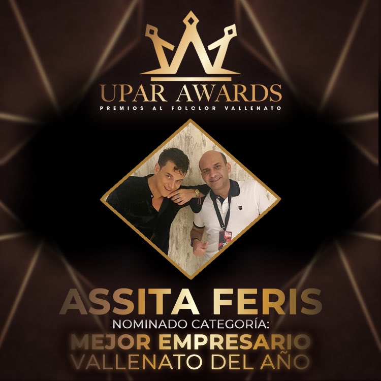 AssitaFeris's tweet photo. Muy agradecido y honrado con el reconocimiento que nos hacen los @upar_awards, motivándolos a seguir trabajando arduamente! Los invito a votar en: https://t.co/kKrFV5aot8 https://t.co/5Mq8xRCquk