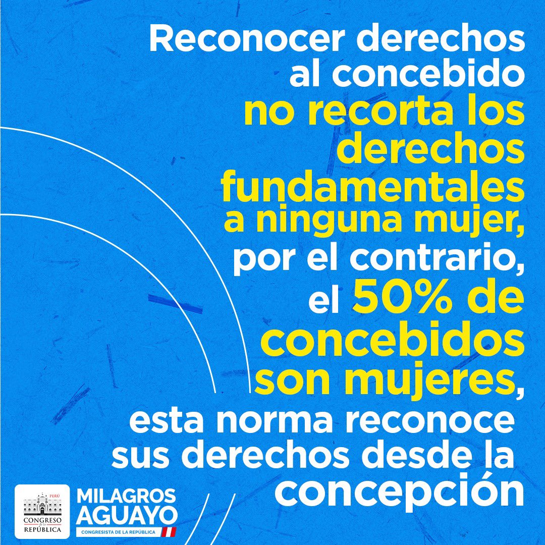 MJAguayo63's tweet photo. #Pl785 | Derrumbando mitos del Proyecto de Ley que reconoce #DerechosAlConcebido .
#ElConcebidoTieneDerechos https://t.co/08QHZKO1Po