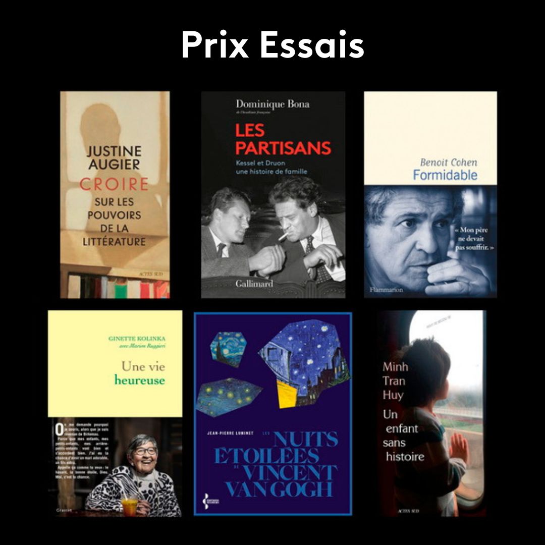 Francetele's tweet photo. đ #VendrediLecture | Les #PrixRoman et #PrixEssai de @Francetele rĂ©compensent chaque annĂ©e les auteurs dâouvrages Ă©crits en langue française.
22 lecteurs et lectrices passionnés ont été sélectionnés pour désigner les lauréats
https://t.co/wN2Vxk1WZQ
Les Ćuvres en lice — https://t.co/V0k74ui1xs